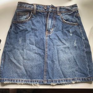 Jean skirt
